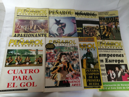 Set De 8 Revistas,por Siempre Peñarol+dos Revistas De Regalo