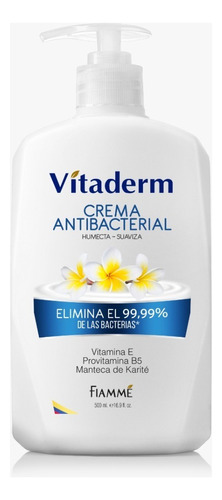  Crema Corporal Vitaderm 500 Ml Fragancia Antibacterial