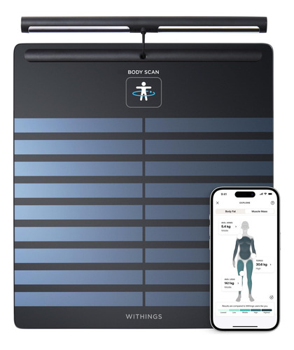 Scanner corporal Withings Smart Scale com análise Compos