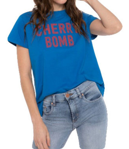 Remera Ossira Original Con Estampa En Relieve.art.012