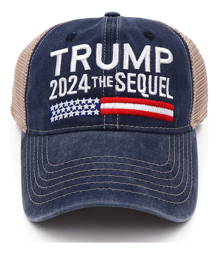 Ndlbs Trump 2024 The Sequel Hat Rally Bordado Us Trump 2024