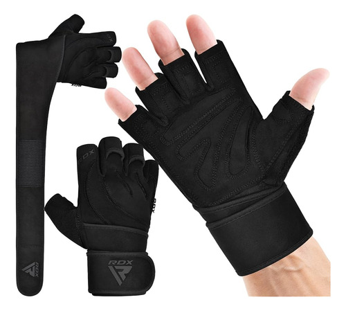 Guantes De Entrenamiento De Levantamiento De Pesas Rdx Con S