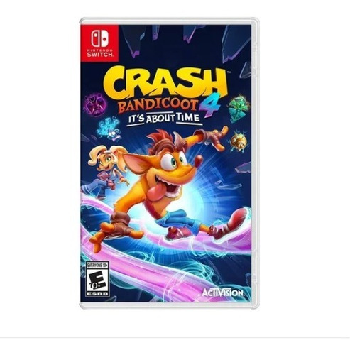 Crash Bandicoot 4 Its About Time Fisico Nintendo Switch Ade 