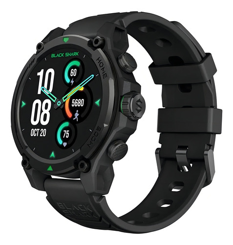 Smartwatch Black Shark BS-GS3 tela de 1.43" com pulseira de silicone