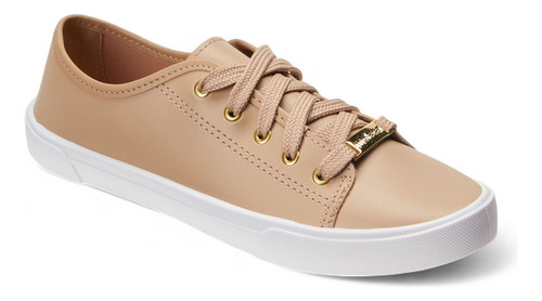 Tênis Casual Feminino 5296-510 Cabedal Em Sintético Moleca
