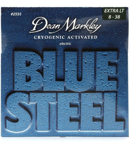 Encordoamento Guitarra Dean Markley 2550 Blue Steel 08-38