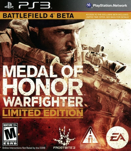 Medal of Honor edición limitada Juego Medal Of Honor edición limitada beta battlefield 4 ps3 - Físico - PS3