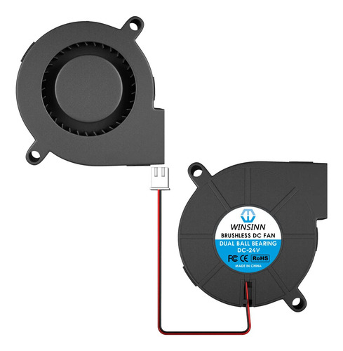 Winsinn Ventilador 5015 De 12 V, Impresora 3d, Ventilador De