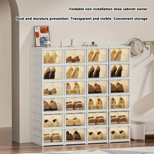 Zapatos Apilables Estantes Plasticos Transparentes 6capa