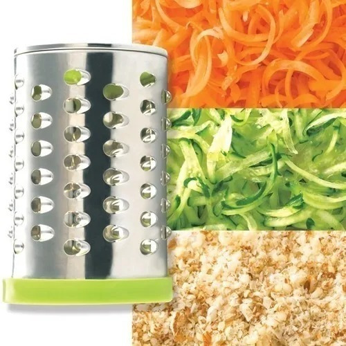 Imagen 5 de 9 de Rallador Cortador Procesador Verduras Vegetales Tipo Molino