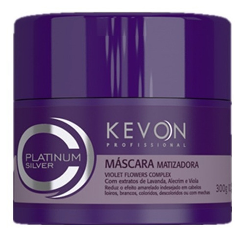 Máscara Matizadora Kevon Platinum Silver 300g