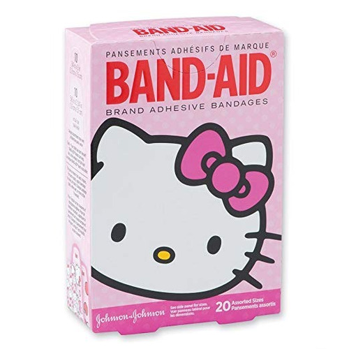 Band-aid Hello Kitty Vendajes - 20 Por Paquete