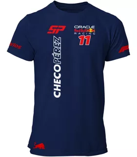 Playera Formula 1 F1 Max Checo Verstappen Perez