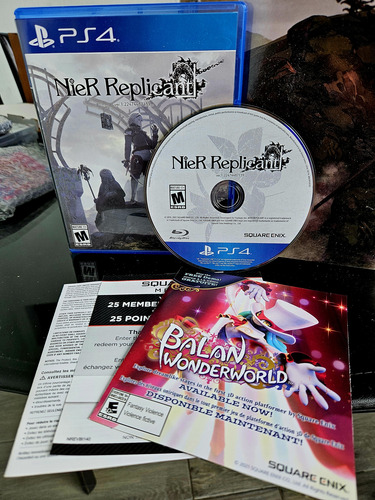 Nier Replicant White Snow Edition Ps4 Nuevo/sellado (Usado)