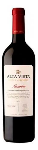 Vino Tinto Alta Vista Single Vineyard Alizarine Malbec