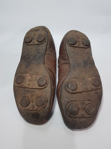 Imagen 2 de 8 de Antiguos Botines Fútbol 1930 Niño Plumita Mag 56801