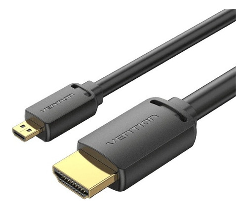 Cable Premium Micro Hdmi A Hdmi 2.0 4k Hdr 1.5 Mts Vention