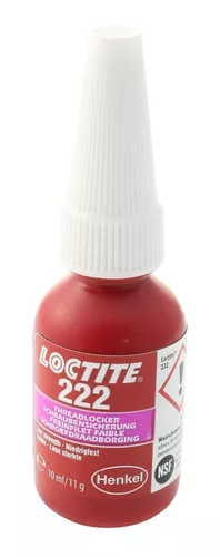 LOCTITE 222 Fijador de Tornillos Botella 50 ml