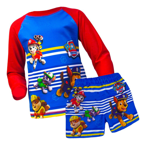 Conjunto Playero De La Patrulla Canina 