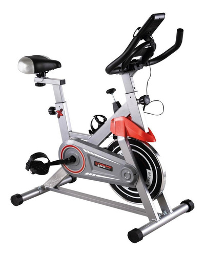 Bicicleta estática Xtreme Life DPBS08 para spinning color rojo