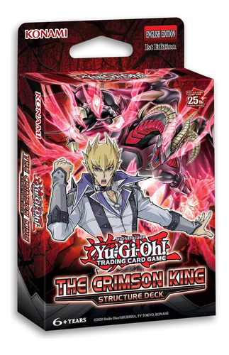 Structure Deck The Crimson King Jack Atlas Yugioh 