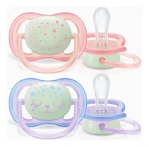 Comprar Avent Pack Chupones Ultra Air Night (0 Hasta 6 Meses) Niña