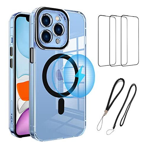 Funda Para iPhone 11 Pro Max 6.7pulgadas Magnetic Negro 6.7