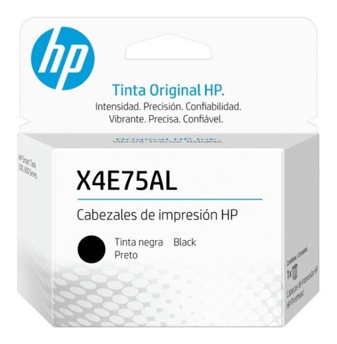 Hp Cabezal Negro Printhead X4e75al Gt51 Gt52 53  Inktank 530