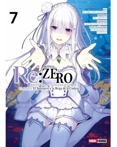 Re: Zero (chapter Four) N.7: Re: Zero (chapter Four) N.7, De Haruno Atori. Serie Re: Zero (chapter Four) N.7, Vol. 7. Editorial Panini, Tapa Blanda, Edición 1 En Español, 2023