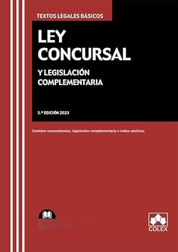 Ley Concursal Y Legislacion Complementaria - Vv Aa 