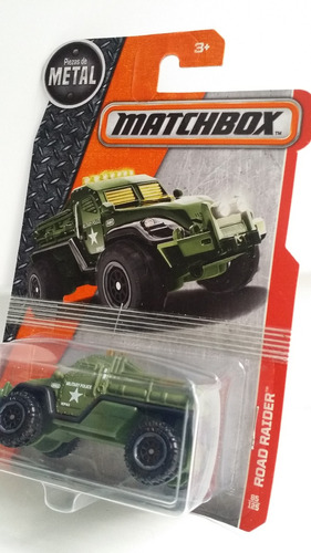 Matchbox - Carro De Asalto Militar - Road Raider