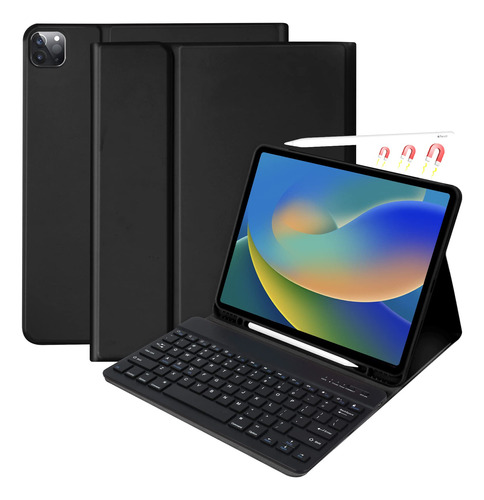 Funda Para iPad Pro De 12.9 Pulgadas 2022 Con Teclado, Funda