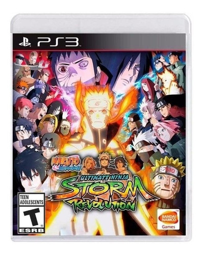 Naruto Shippuden: Ultimate Ninja Storm Revolution  Naruto Shippuden: Ultimate Ninja Storm Standard Edition Bandai Namco PS3 Físico