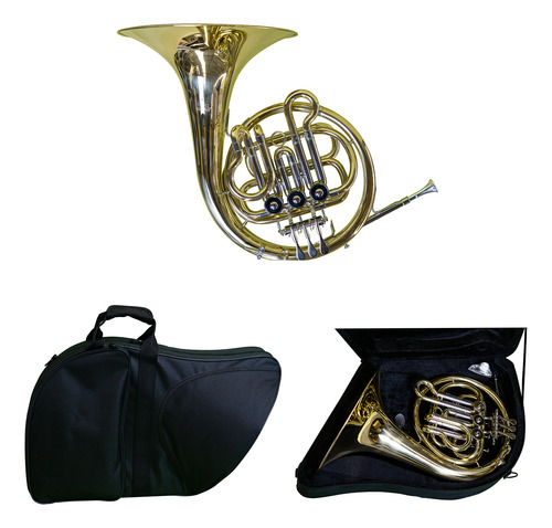 Corno Frances Dorado 3 Llaves Bb All7742l