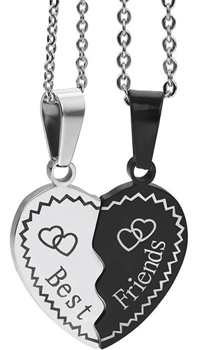 Outstandlong Collares De Best Friends Para 2 Mejores Amigos,