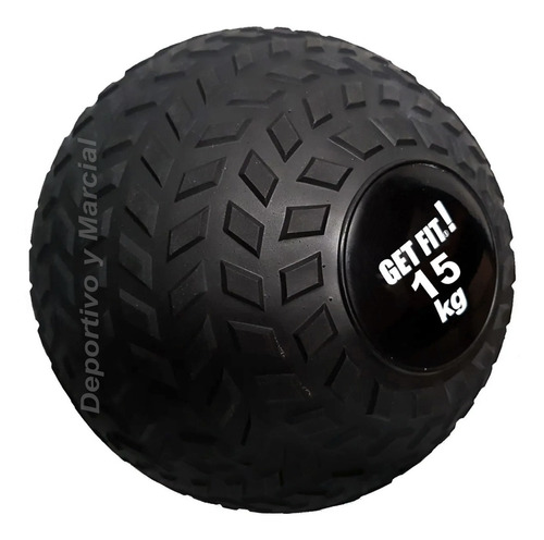 Slam Ball 15 Kg Crossfit Funcional Sin Pique Pelota Get Fit