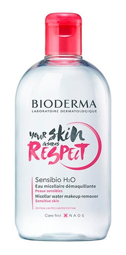 Agua Micelar Bioderma Sensibio H2o P Rosacea Sensible 500 Ml