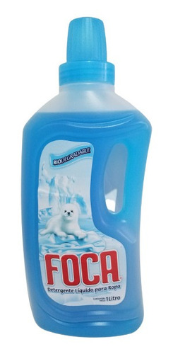 Foca Detergente Líquido Para Ropa Pack Con 6 Botellas De 1 L
