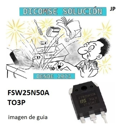 Transistor Fsw25n50a To3p Fsw25n50 Fsw 25n50 A Mosfet N
