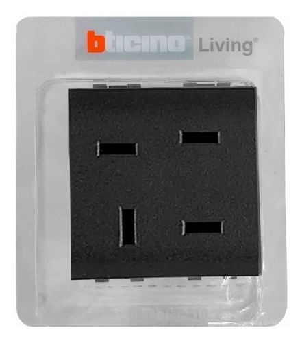 Imagem 2 de 3 de Tomada Para Telefone 4 Pinos Padrão Telebrás Bticino Living