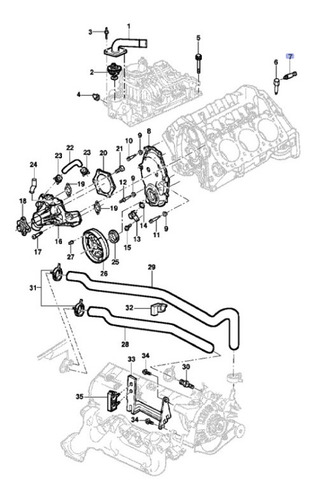 Sensor Presion Aceite Gmc Savana 3500 7.4l 1999