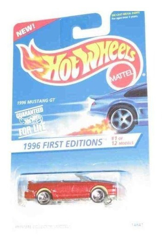 Coche Coleccionable Mustang Gt Hot Wheels 1996.