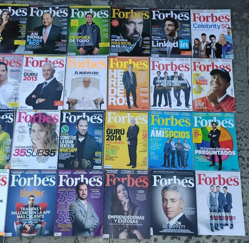 Coleccion 46 Revistas Forbes Argentina 2011 - 2017 + Regalo! (Usado)