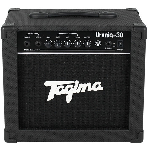 Amplificador Para Contrabaixo Tagima Urânio Bass 30 Tub30 Cor Preto 110V/220V