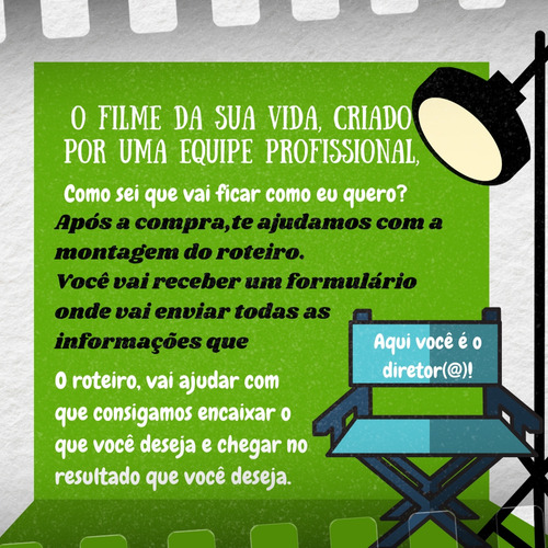 Retrospectiva Animada Aniversário Até 300 Itens Foto/vídeo