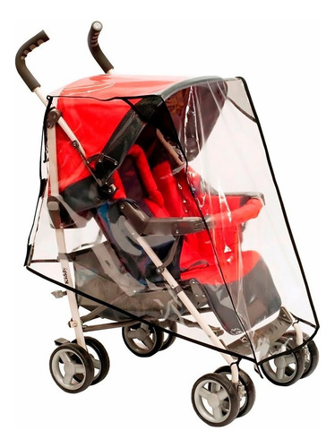 Cobertor Funda Cubre Coche Bebe Transparente Universal