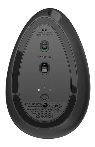 Ltc Mouse Logitech Mx Vertical Negro Ergonomico Easy Switch
