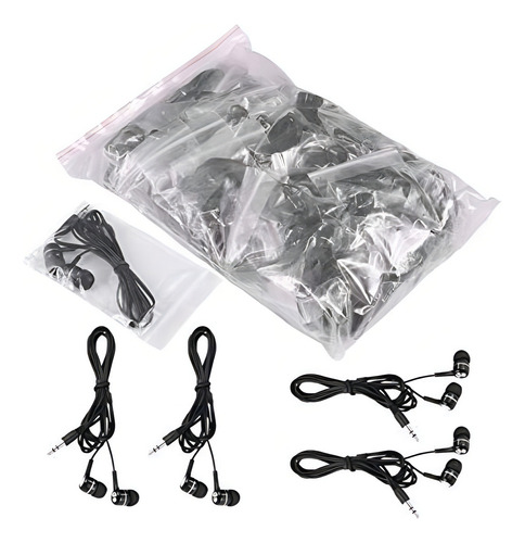 Yoley Bulk Earbuds Auriculares Al Por Mayor Paquete 50, Bajo