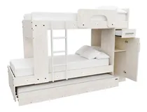 Comprar Cama Superpuesta Triple 3 Camas De Melamina Muy Resitentes