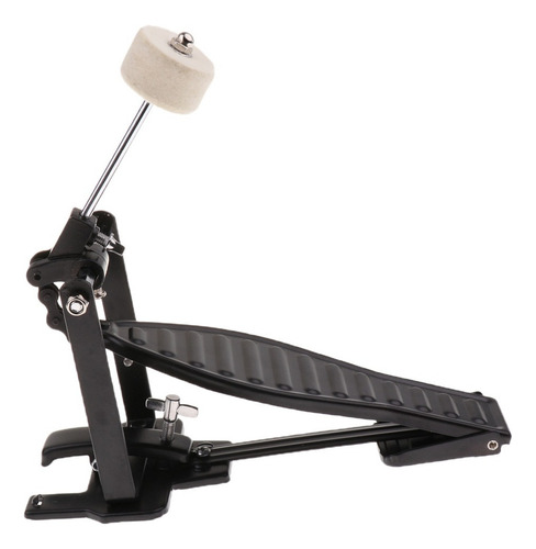 Pedal De Pé Único Com Ação Por Corrente Preto